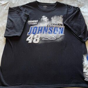 Men’s NASCAR-3XL-Black-Jimmy Johnson T-Shirt